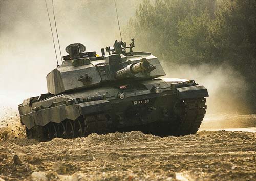 Challenger 2 on Faltham Testing Grounds