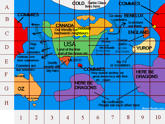 This is a map of the region as understood by most F2Bers